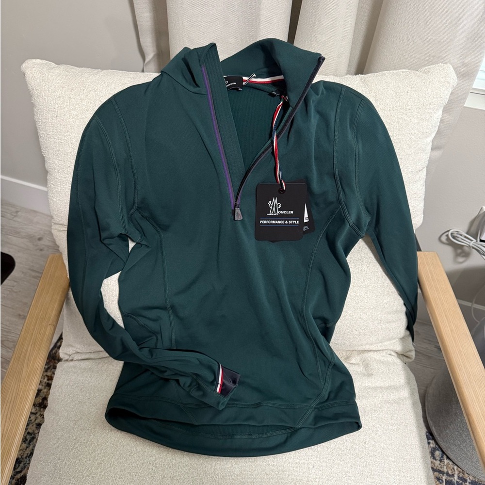 Moncler 1/4 zip base layer